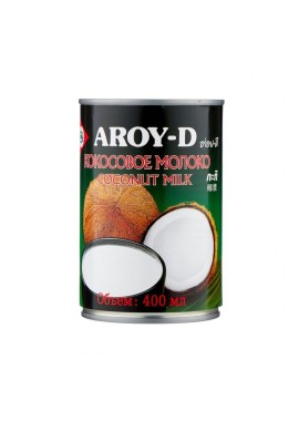 Кокосовое молоко AROY-D, 70% (жирность 17-19%) 400мл, ж/б