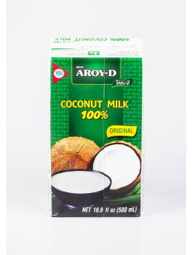 Кокосовое молоко AROY-D, 70% (жирность 17-19%) 500мл