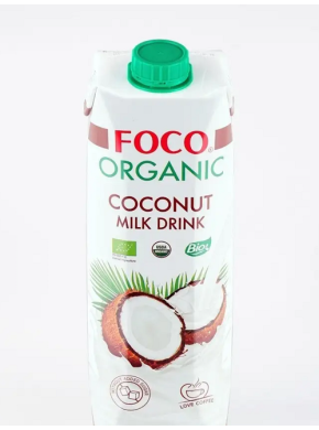 Кокосовый молочный напиток ORGANIC FOCO 1000мл